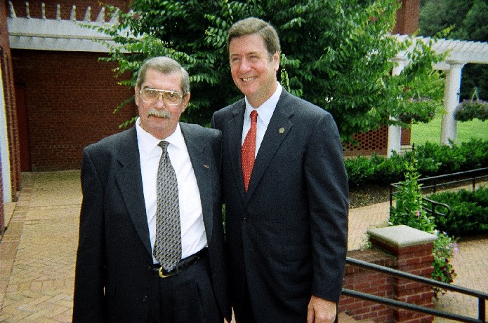 Milt Copulos and Senator Allen (R-VA).