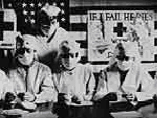 In 1918, Masks were one of the few preventative measures available against the Spanish Flu